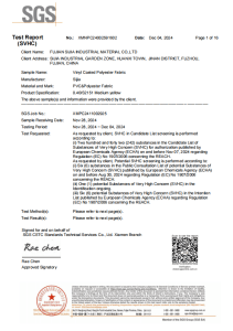 0.40 inflatable material Reach Report