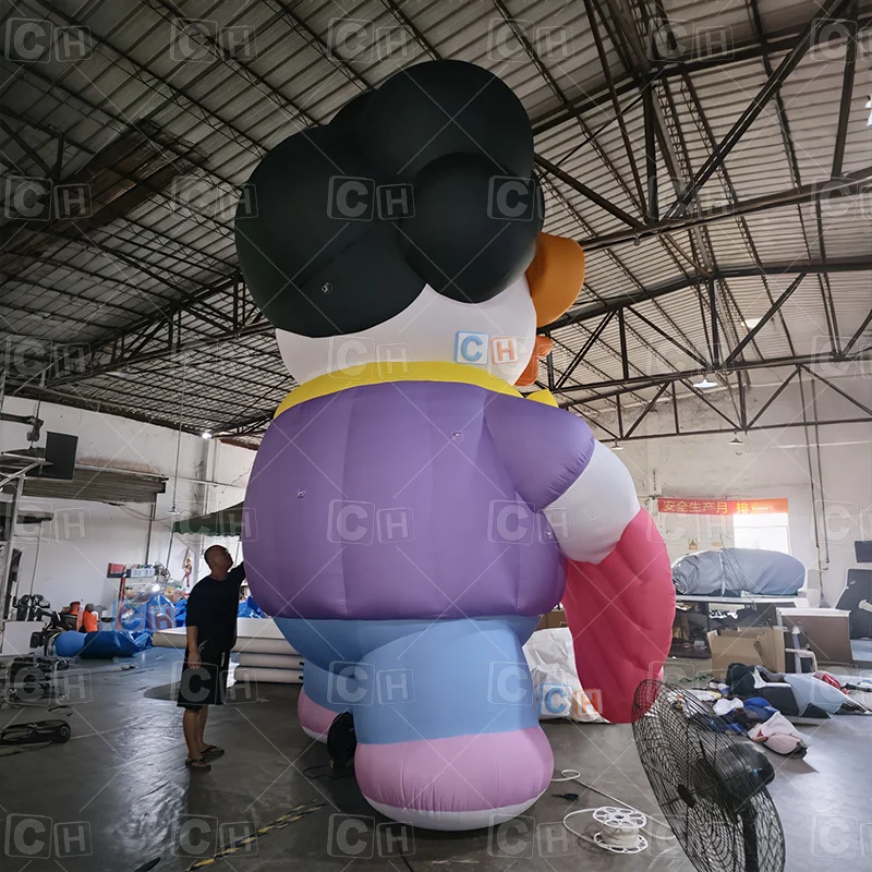 Factory Direct Custom Giant Inflatable Rockstar Mascot - Image 3