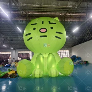 Factory Wholesale Giant Inflatable Cat Display
