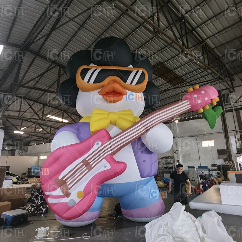 Factory Direct Custom Giant Inflatable Rockstar Mascot - Image 2