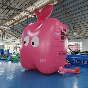 Custom Giant Inflatable Apple Display | B2B Factory Direct