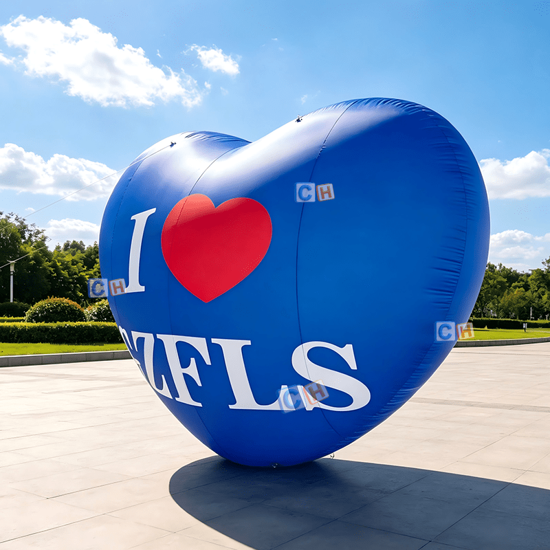 Commercial Inflatable Heart Display | Direct B2B Factory - Image 2