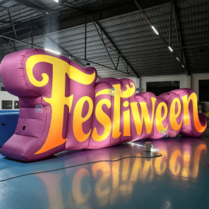 Giant Inflatable Holiday Billboard | B2B Factory Direct
