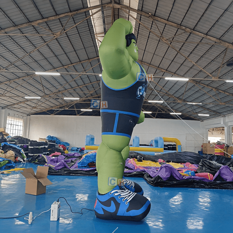 Giant Inflatable Muscle Man Gym Mascot Display - Image 4